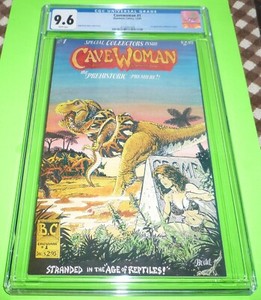 Cavewoman #1 CGC 9.6 Basement Comics 1993 Budd Root