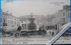 AK von REMIREMONT Place de la Courtille 88 Vogesen geschrieben von 1904 Nr. 717/102 - Bild 1 von 2