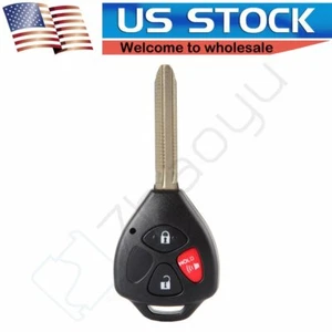 For Toyota RAV4 2006 2007 2008 2009 2010 2011 Key Shell Remote 3 Buttons - Picture 1 of 7