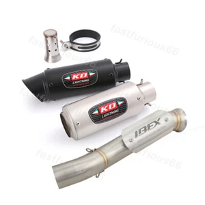 51MM Exhaust System Muffler Mid Link Pipe Steel For CF-Moto IBEX 800 S 2022-2024 - Bild 1 von 15