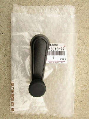 79 - 87 TOYOTA PICKUP FRONT DRIVER SIDE DOOR WINDOW CRANK HANDLE OEM BRAND NEW - Image 1 of 2