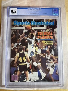 Patrick Ewing 1st Sports Illustrated CGC 8.5 Newsstand March 22, 1982 - New Slab - Picture 1 of 2