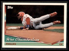 1994 Topps Wes Chamberlain Philadelphia Phillies #419