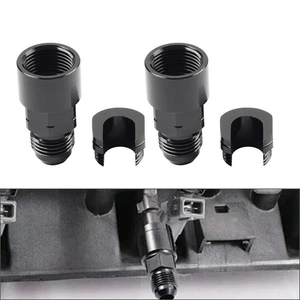 Stecker auf 5/16" Schnellkupplungs-EFI-Kraftstoffverteileradapter 6AN für GM LS - Picture 1 of 11