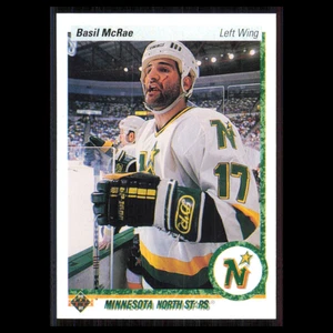 Basil McRae #30 1990 Upper Deck Minnesota North Stars Hockey Card NHL NM - Picture 1 of 3