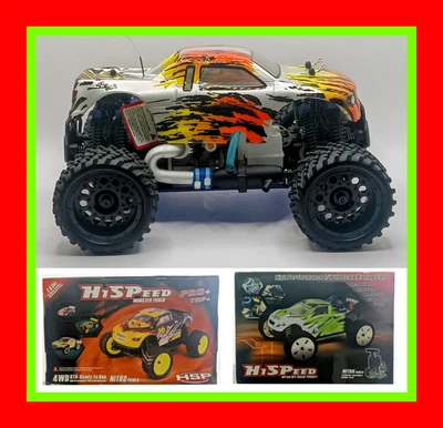 HSP 1/16 Nitro 4WD RC Monster Truck RTR **NIB ULTRA RARE** - Image 1 of 4