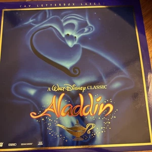 Walt Disney's Aladdin (Laserdisc, 2 Discs, CAV Letterbox Edition) - Picture 1 of 5