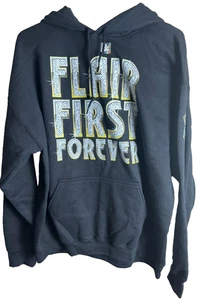 WWE Charlotte Flair First Forever Herren Hoodie Schwarz Neu Ohne Etikett Large - Bild 1 von 5