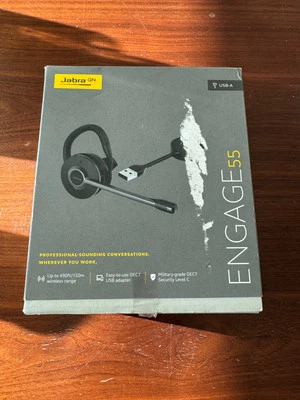 Auriculares inalámbricos convertibles Jabra Engage 55 UC DECT 9555-410-125 Foto 1 de 4