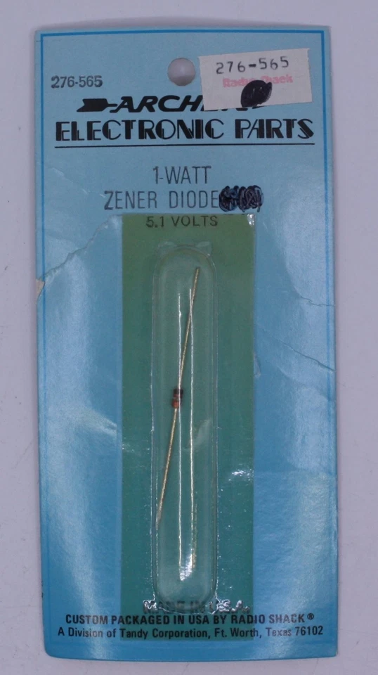 Radio Shack 276-565X diodo Zener de 1 vatio Foto 1 de 1
