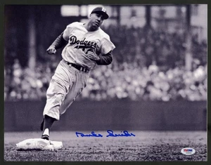 Duke Snider SIGNIERTES 11x14 Foto BROOKLYN LA DODGERS PSA HANDSIGNIERT HOF Homerun - Bild 1 von 1
