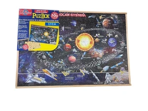 T.S. Shure PuzBox 500 Pc Solar System Wooden Puzzle Collector's Edition NEW - Picture 1 of 2