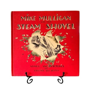 VTG 1939 Mike Mulligan and His Steam Shovel by Virginia Lee Burton, HC - Picture 1 of 8