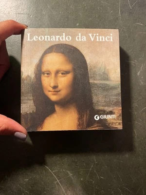 Leonardo da Vinci,  Pocket Sized book by Giunti Editore / Italian Language - Image 1 of 4