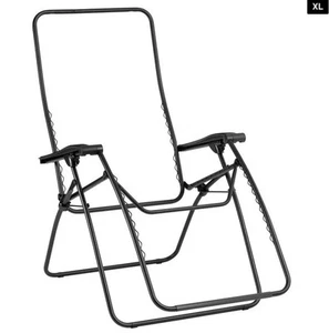 Lafuma Relax Gestell XL RSX Clip Ersatzgestell Stahl Schwarz Noir - Bild 1 von 2