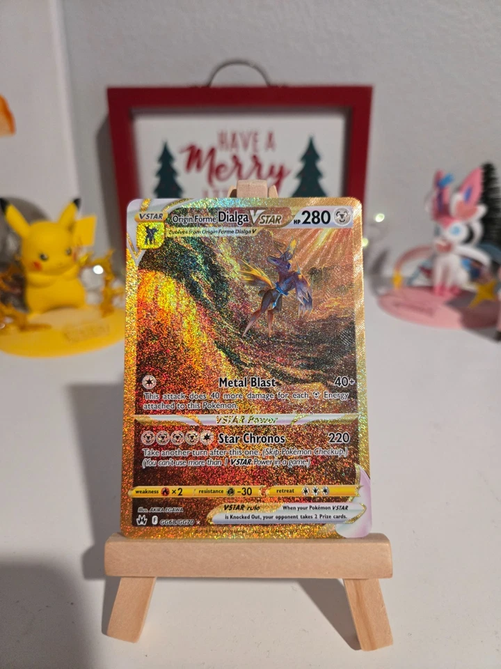 Origin Forme Dialga VSTAR (Secret) GG68/GG70 Crown Zenith: Galarian Gallery NM - Image 1 of 4