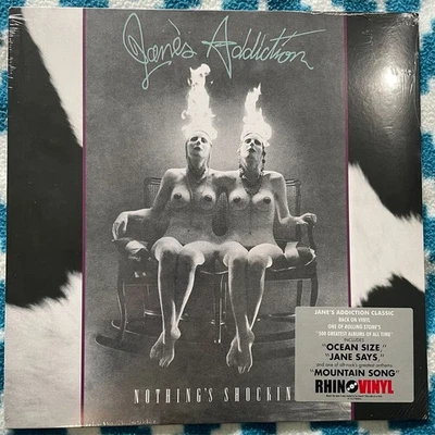 JANES ADDICTION - Nothings Shocking 180gm Reissue Vinyl New & Sealed - Image 1 of 4
