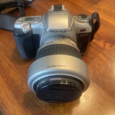 Top mint Pentax ZX-7 (MZ-7) 35 mm SLR FilmCamera -28-80 mm Lens -Tested/Works - Image 1 of 4