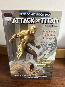 Attack On Titan Free Comic Book Day. Bag & Board. A1 - Imagen 1 de 1