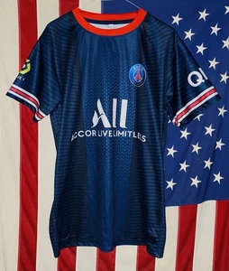 Paris Accor Live Limitless Messi Soccer Jersey Size 20 XXL 2XL Blue NWOT - Picture 1 of 2