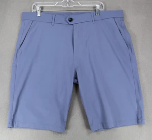 Greyson Shorts Gray 38 Golf Montauk Casual Performance Stretch Wolf Logo 10" - Picture 1 of 7