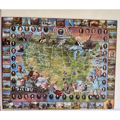 Rompecabezas White Mountain Historic American Railways 1996 tren 1000 piezas Foto 1 de 4