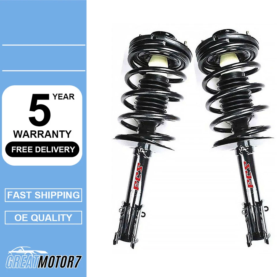 Полный комплект передних стоек и пружинных пружин FCS 2 подходит для Chrysler PT Cruiser 2001-2010 годов выпуска - Изображение 1 из 4