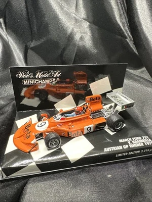 Minichamps 1/43 March Ford 751 Australian GP Winner 1975 V. Brambilla Boxed USA - Image 1 of 4