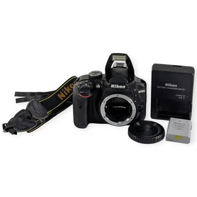 Nikon D3400 DSLR Camera Body • Excellent • LOW 2.6K Shutter • w/ Strap, Chgr.🔋 - Image 1 of 4