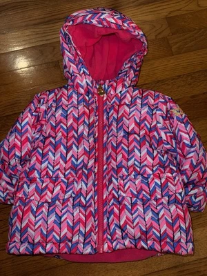 Abrigo de invierno polar rosa Oshkosh para niñas 12 meses Foto 1 de 4