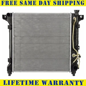 New Radiator For 1997-1999 Dodge Dakota Durango 5.9L 5.2L 3.9L - Picture 1 of 6