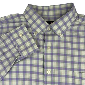 Vineyard Vines Herren Performance Classic Fit Murray Button Down Hemd, Lila XL - Bild 1 von 10