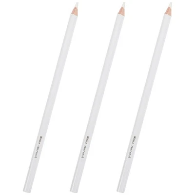 3pcs matite di carbone disegni matite bianche disegnare strumenti di pittura - Immagine 1 di 4