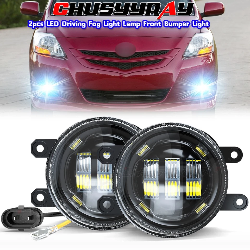 Par de luces antiniebla luces de conducción para Toyota Yaris Hatchback 2/4 puertas 2009-2014 Foto 1 de 4