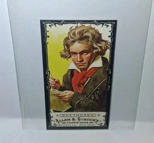 2009 Topps Allen & Ginter Mini - Beethoven - Black Bordered Variant Parallel NM - Bild 1 von 3