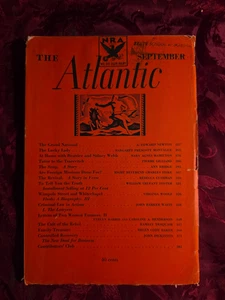 ATLANTIC Magazine September 1933 Virginia Woolf Ann Bridge Ramsay Traquair - Picture 1 of 1
