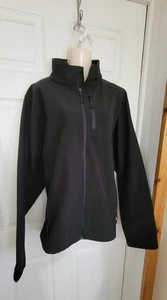Black Diamond Jacket Men XL Full Zip Black Long Sleeve Technical Softshell - Picture 1 of 9