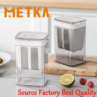 1pcs Greek Yogurt Strainer with Stainless Steel Filter and Lid – 1100ml/1800ml - Image 1 of 4