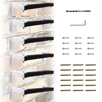 6 Piezas Escalera de Escape de Incendios/Ventana Ajustable Escalera de Salida de Pozo/3.3mm de Grosor He... Foto 1 de 4