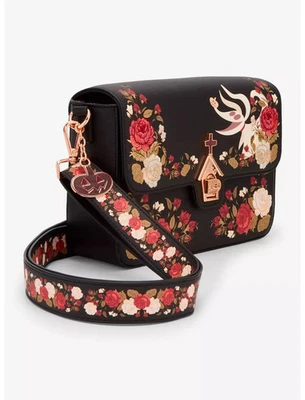 Disney The Nightmare Before Christmas Zero Floral Crossbody Bag bonus JACK  pin - Image 1 of 4