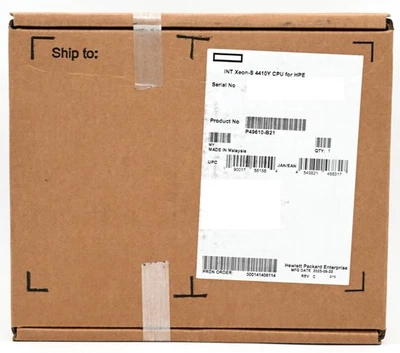 NEW HPE Intel Xeon Silver 4410Y (12-core 30M Cache 2.00 GHz)  LGA4677 P49610-B21 - Image 1 of 3