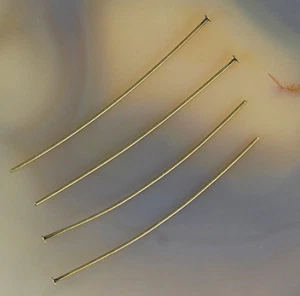 100 Stück 1 x 50 mm Ameisengold Kopfstifte - Bild 1 von 1
