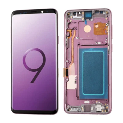 ЖК-дисплей сенсорный экран в сборе сиренево-фиолетовый для Samsung Galaxy S9 Plus G965 - Изображение 1 из 4