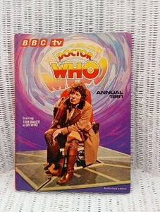 VINTAGE DOCTOR WHO ANNUAL 1981 (UNCLIPPED) - Picture 1 of 24