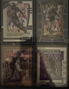 TCU Horn Frogs Rookie Silver Prizm Lot