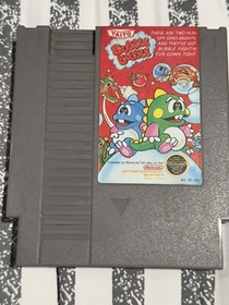BUBBLE BOBBLE NINTENDO NES VIDEO GAME 1988 AUTHENTIC CARTRIDGE