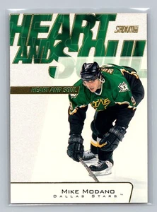 MIKE MODANO CUORE E ANIMA 2001-02 STADIO CLUB STELLE - Foto 1 di 2