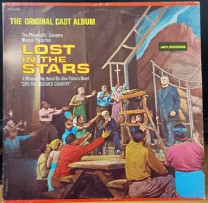 Original Cast - Lost In The Stars - 1977 reissue LP record excellent, cover VG - Bild 1 von 3