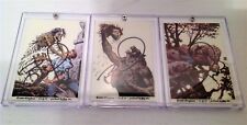Bernie Wrightson Signed Sticker Cards FPG 1996