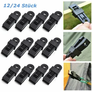 12/24x supporto telone scogliere fissaggio teloni clip tenditore per tenda piano di copertura - Foto 1 di 8